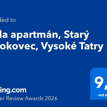 Leda Apartman, Novy Smokovec, Διαμέρισμα Vysoké Tatry